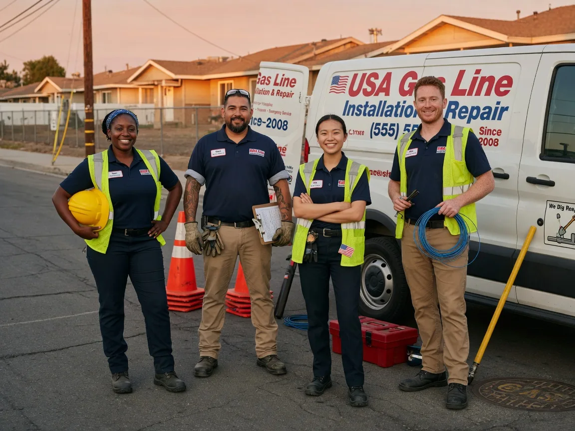 Gas Line Installation company in Hines, OR